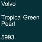 Preview: Volvo, Tropical Green Pearl, 5993.